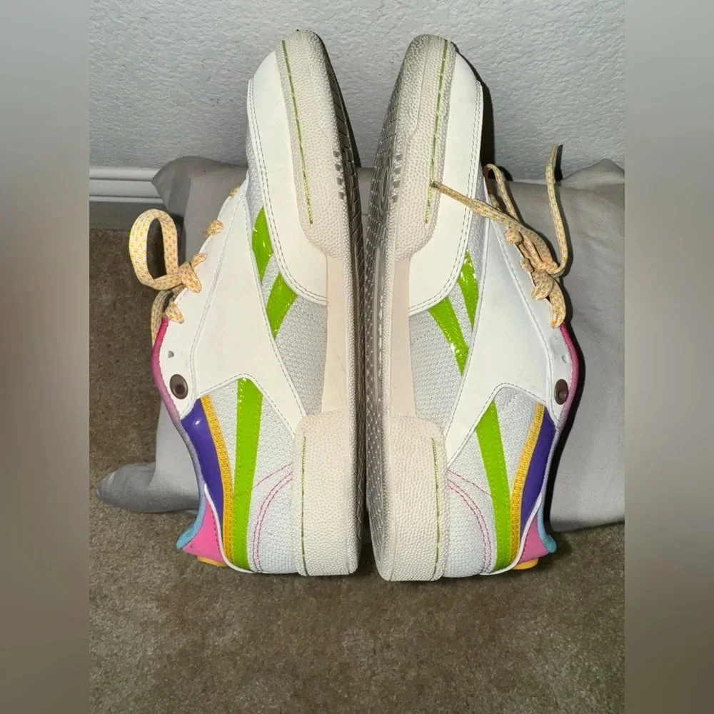 Reebok Club C Revenge+Jelly Belly Men’s White Lifestyle Sneakers Shoes Size 9.5